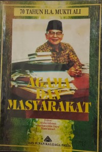 Image of 70 tahun H.A Mukti Ali: Agama dan masyarakat