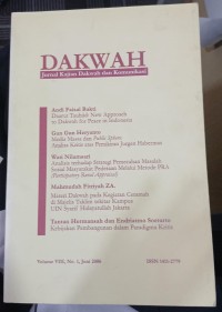 Image of Dakwah jurnal kajian dakwah dan komunikasi
