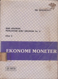 Image of Ekonomi moneter
