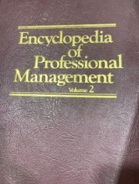 Image of Encyclopedia of professional management: volume 1