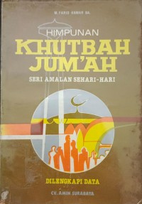 Image of Himpunan khutbah jum'at: seri amalam sehari-hari