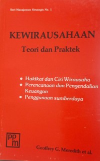 Image of Kewirausahaan: teori dan praktek