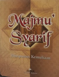 Image of Majmu' syarif: himpunan kemuliaan