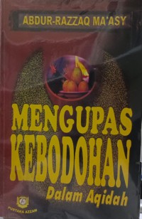 Image of Mengupas Kebodohan: dalam aqidah