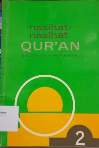 Image of Nasihat-nasihat Qur'an 2: masalah ibadah dan muamalah
