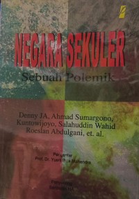 Image of Negara sekuler: sebuah polemik