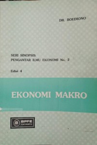 Image of Seri sipnosis pengantar ilmu ekonomi no.2: ekonomi makro