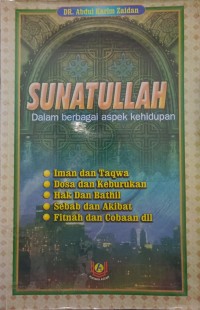 Image of Sunatullah: dalam berbagai aspek kehidupan