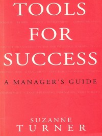 Image of Tools for success a manager's guide